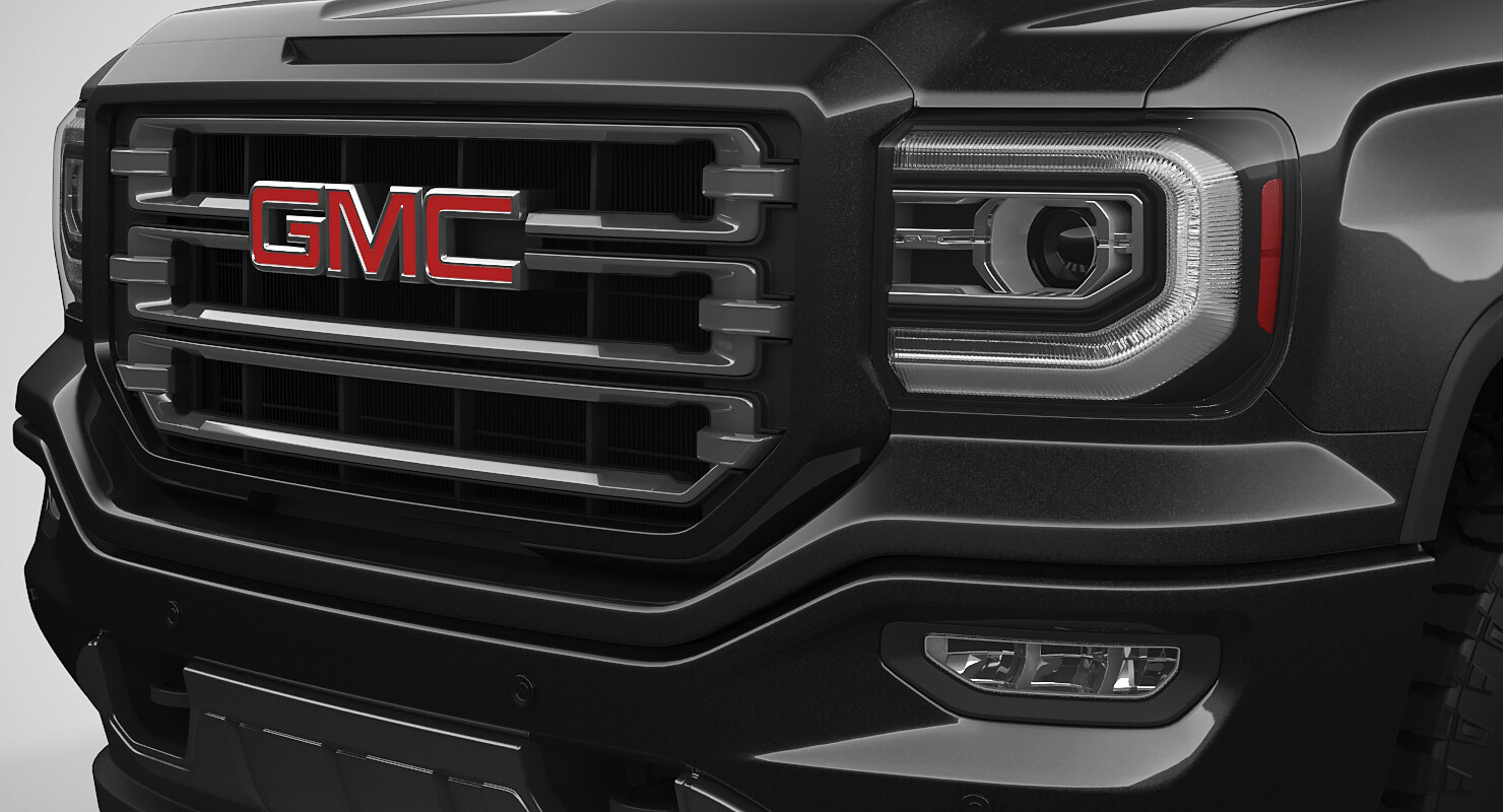 ArtStation - 2017 GMC Sierra 1500 Crew Cab All Terrain X | Resources