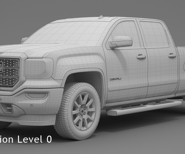 ArtStation - 2018 GMC Sierra 1500 Denali | Resources