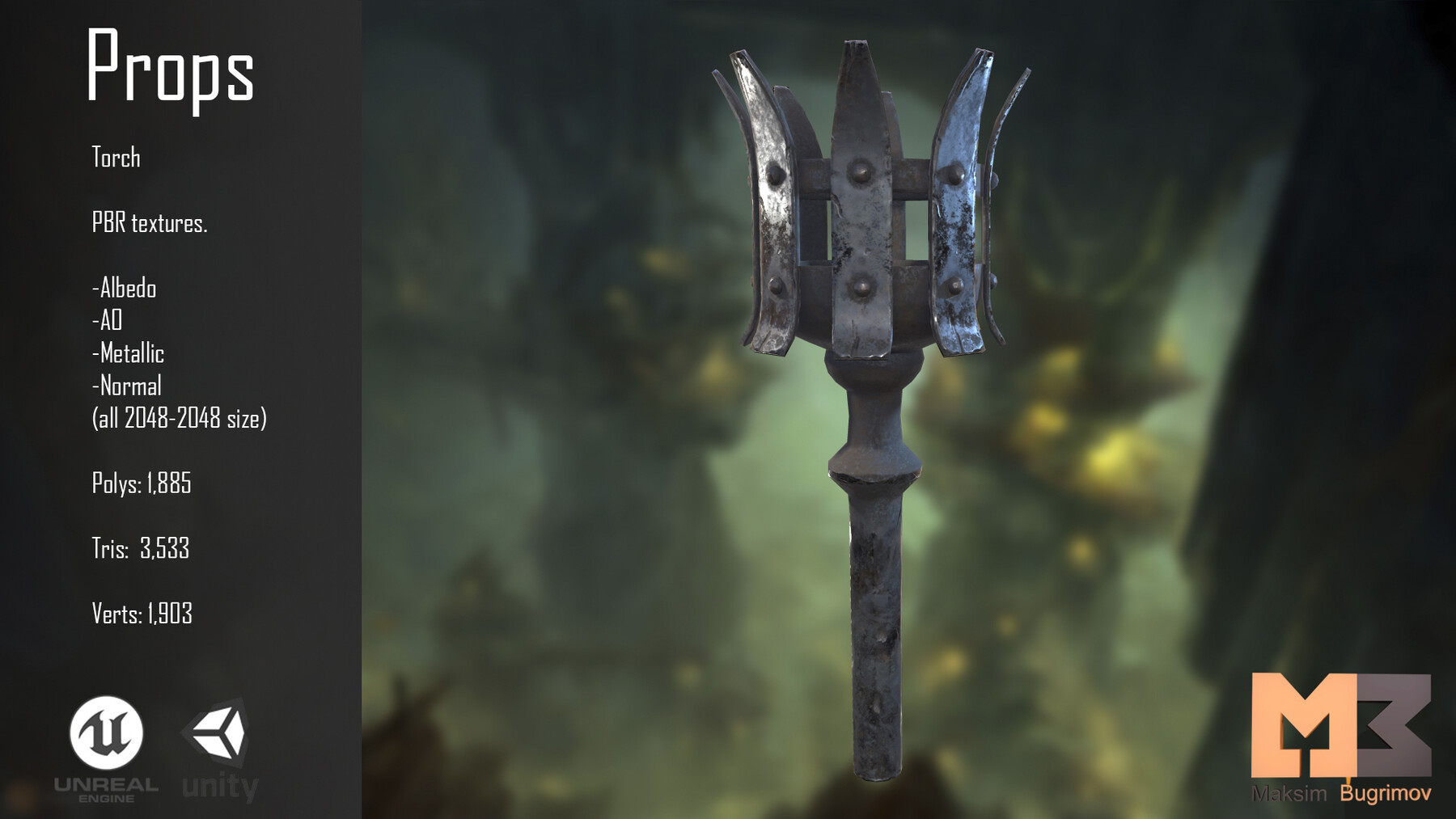 Artstation Orc Dardan Game Assets