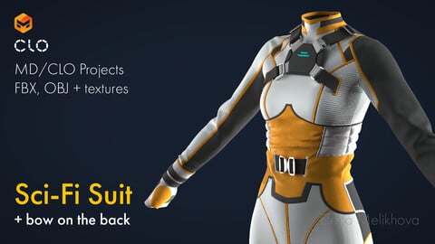 Female Sci-Fi Suit | Space