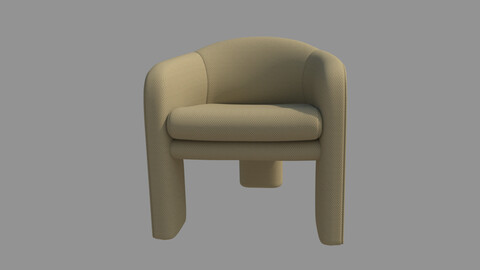 AREA Armchairs - Single Sofa-Green