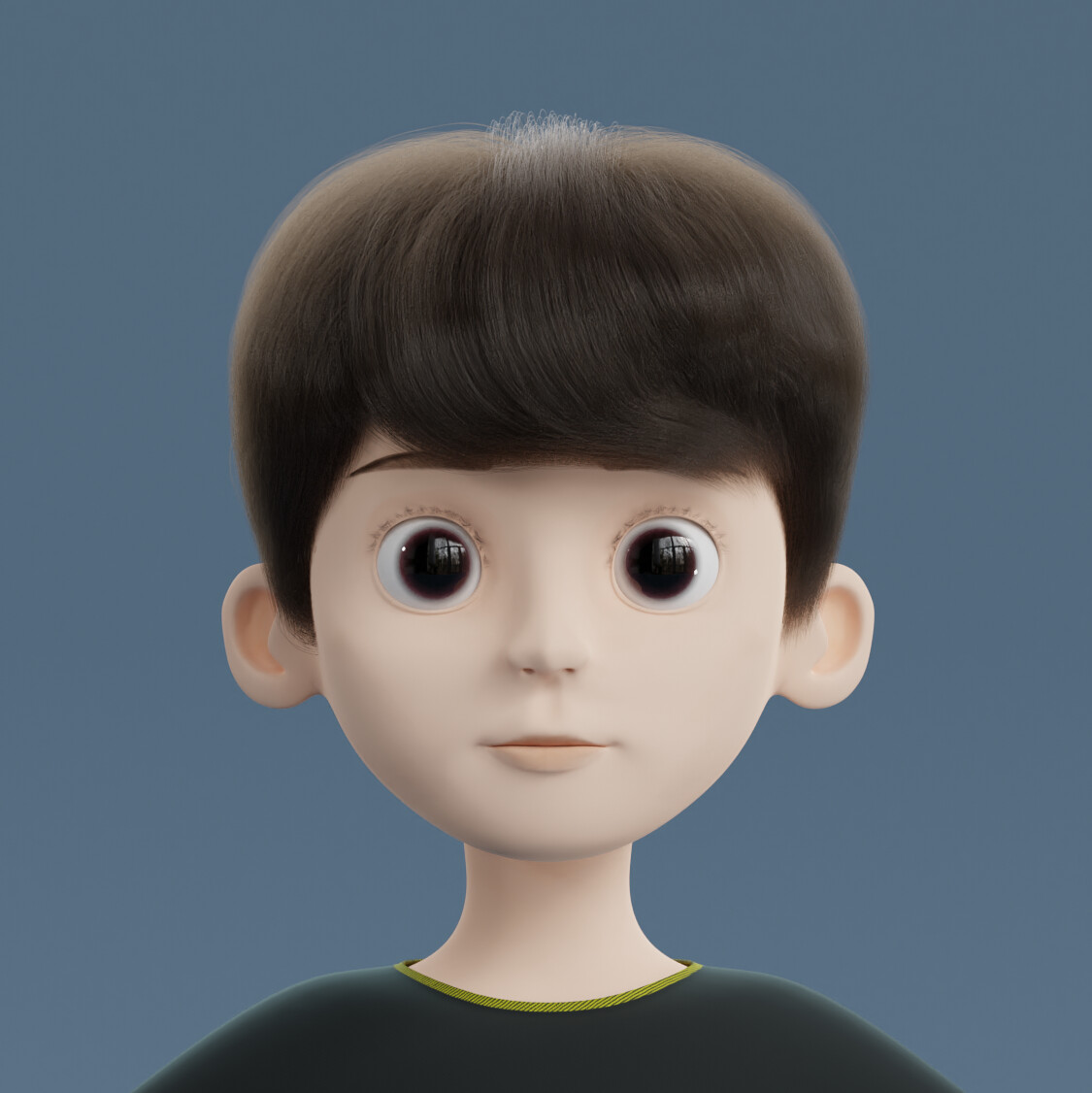 ArtStation - cartoon character boy 3D model | Resources