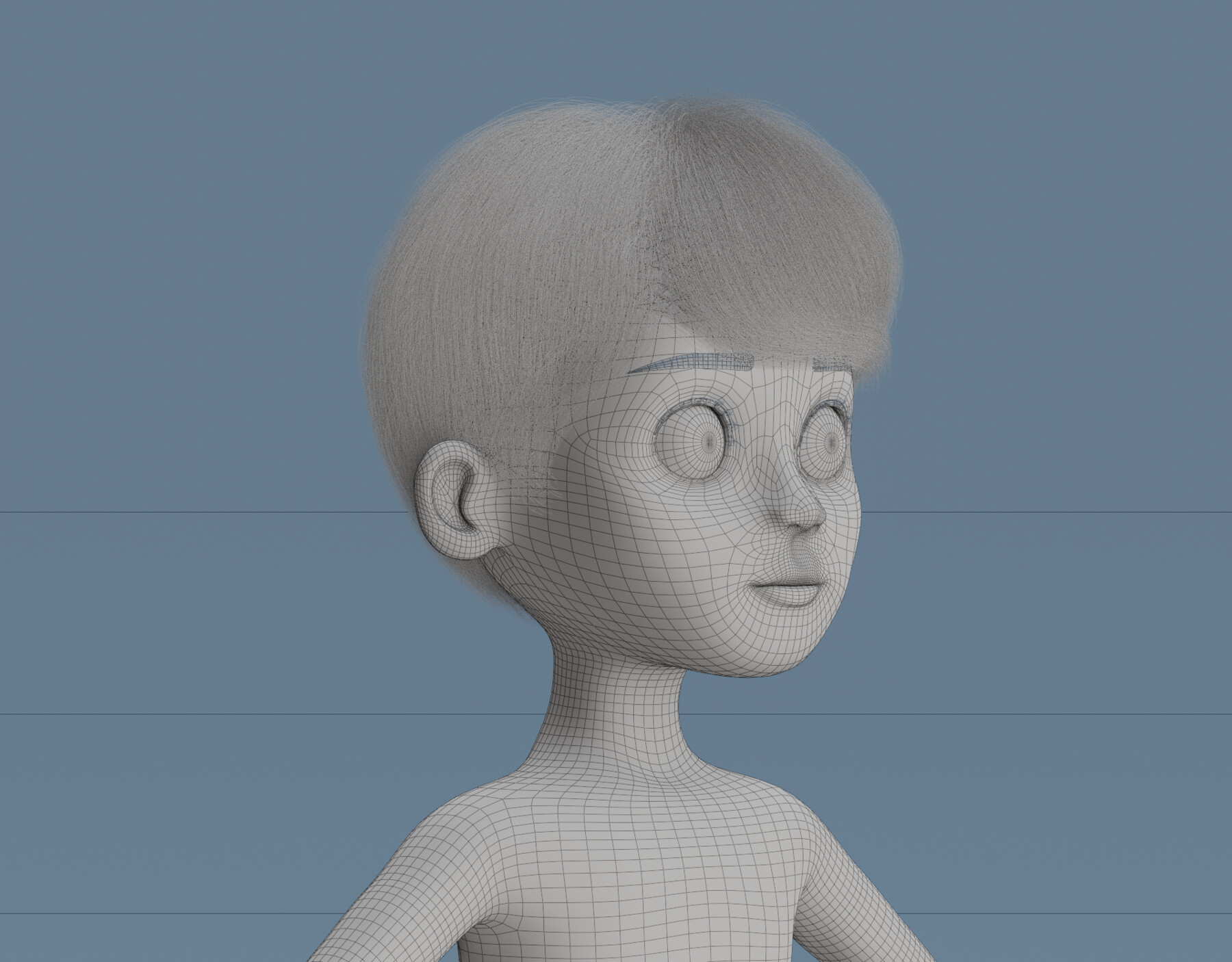 ArtStation - cartoon character boy 3D model | Resources