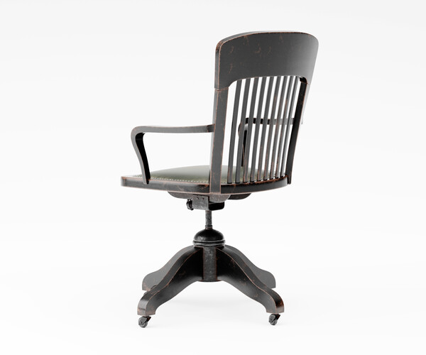 ArtStation - Old desk chair | Resources