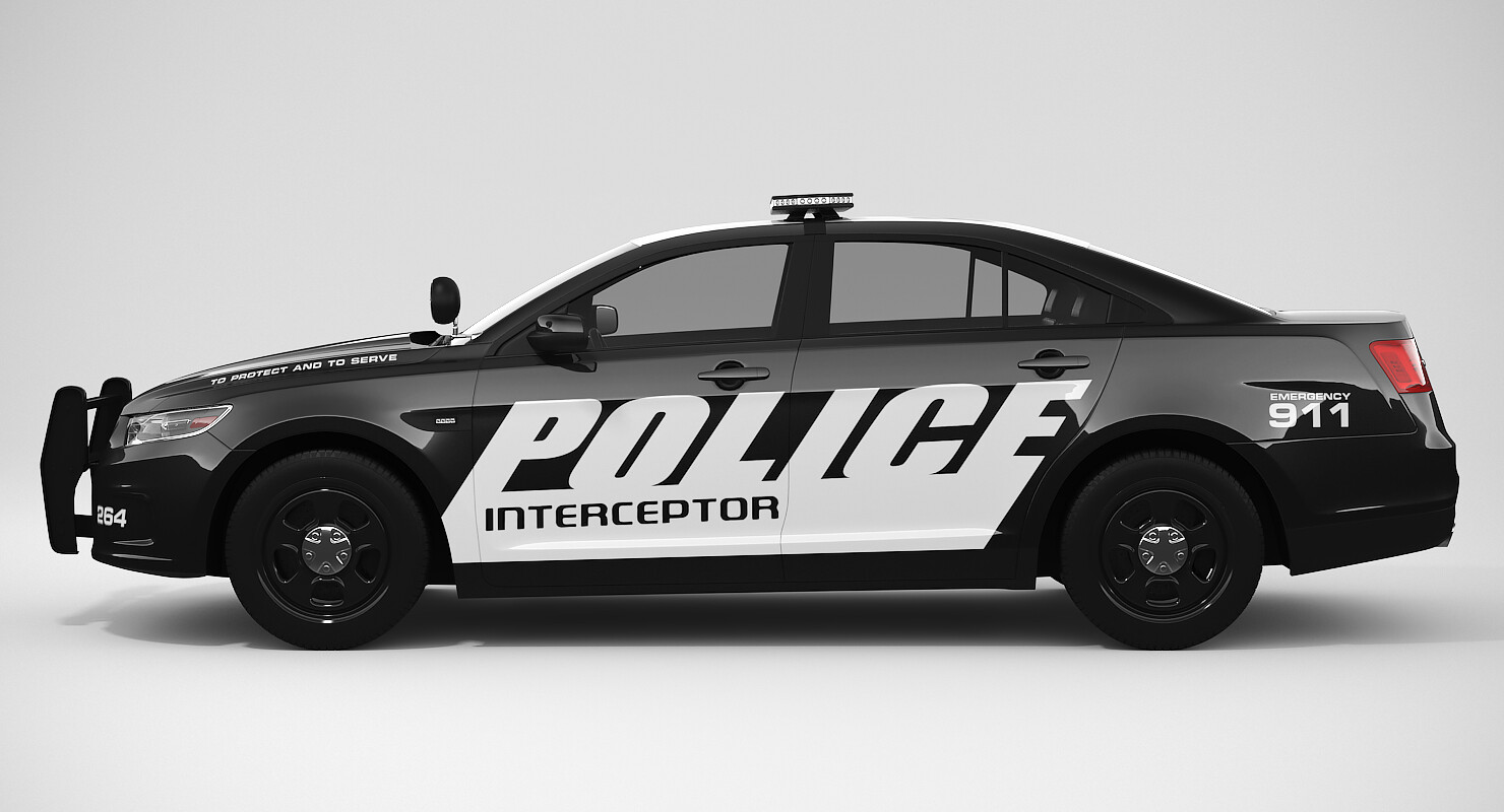 ArtStation Ford Taurus Police Resources