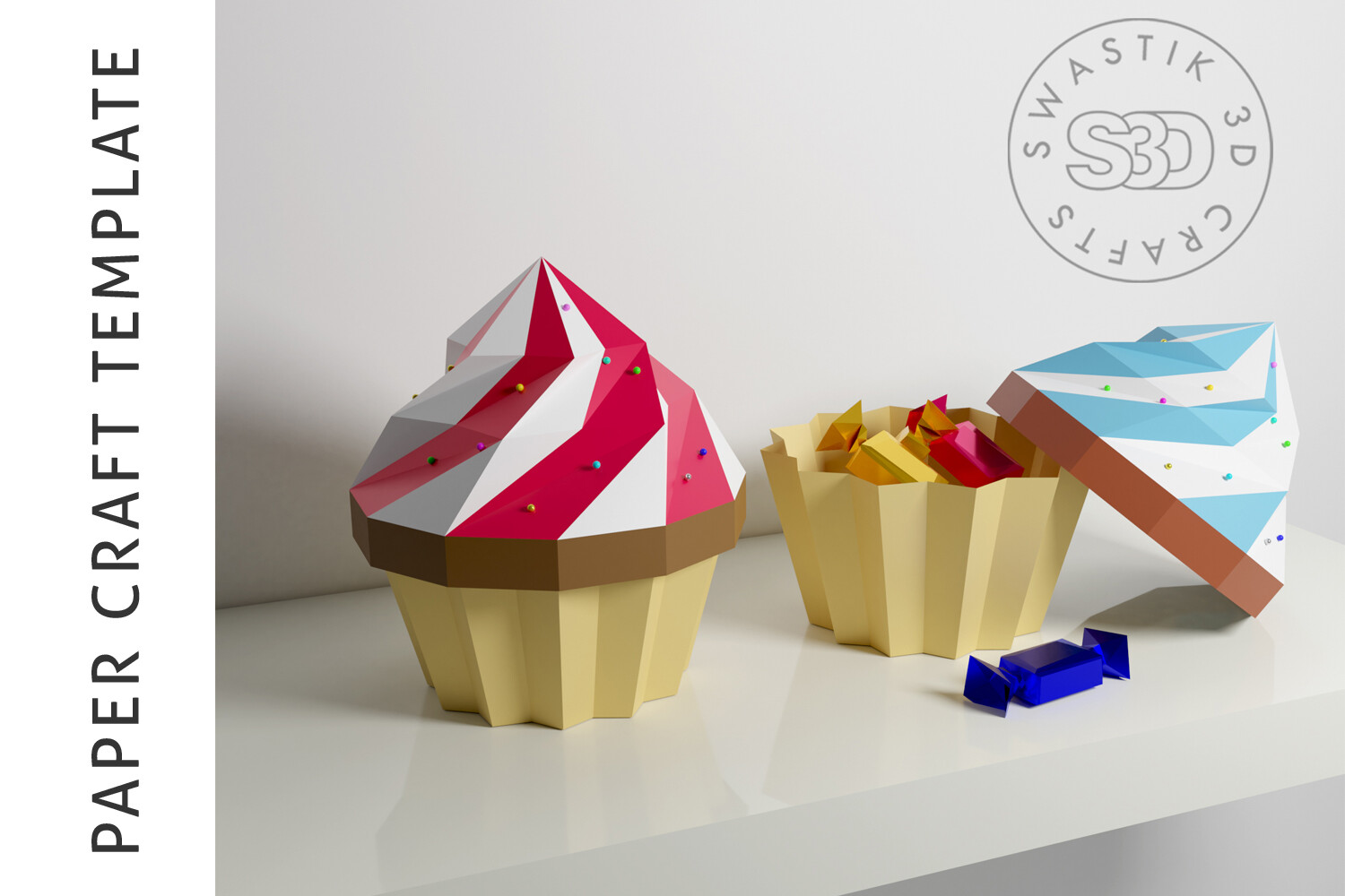 cupcake box printable