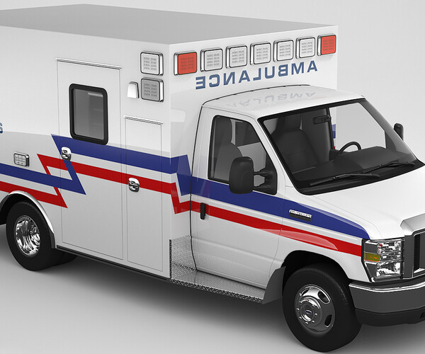 Gran Turismo 4: Ford E-Series Ambulance ('03?) (2) by 2013BMWActiveHybrid3  on DeviantArt