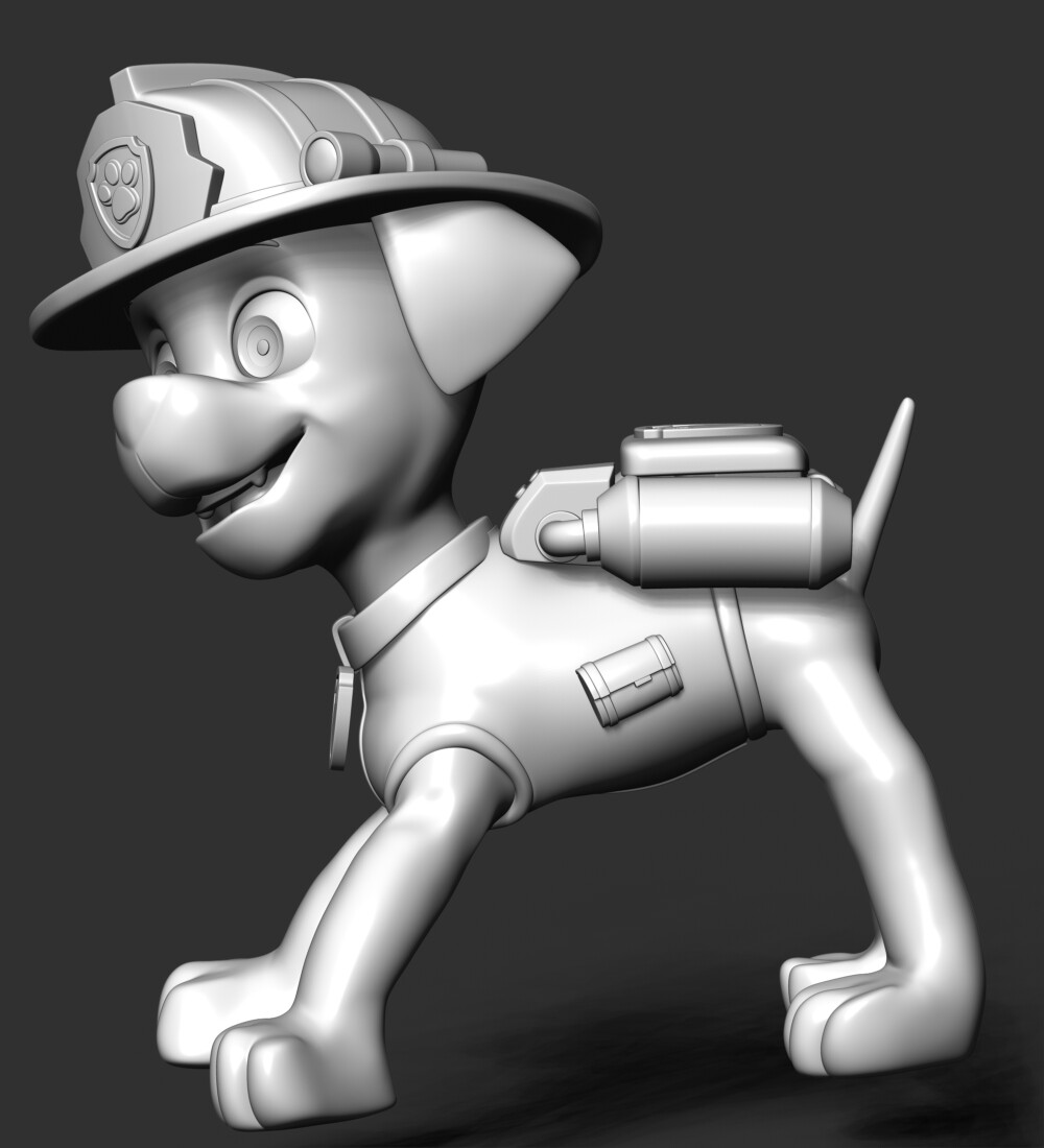 ArtStation - Marshall - Paw Patrol | Resources