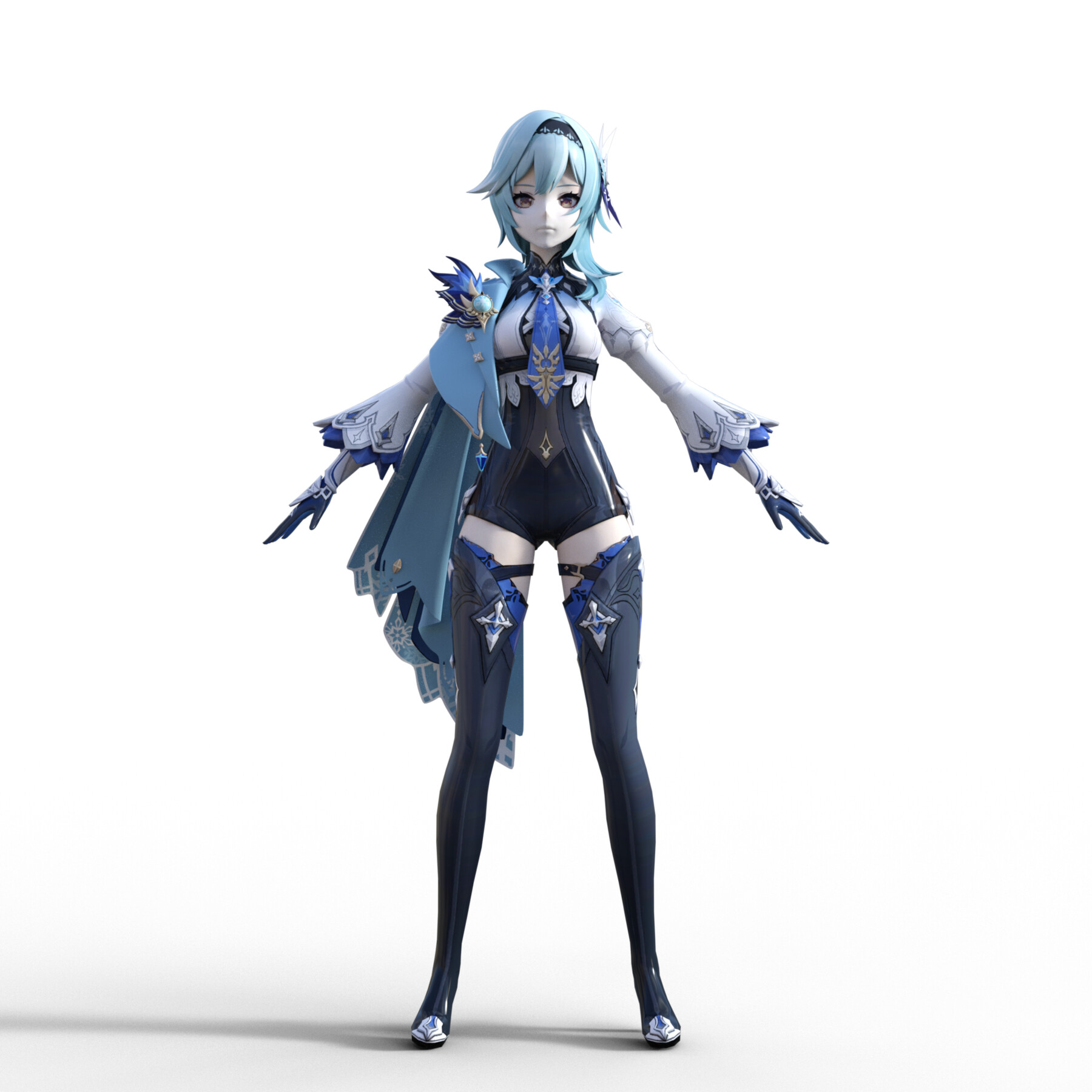 Kleii - Genshin Impact - Eula RIGGED