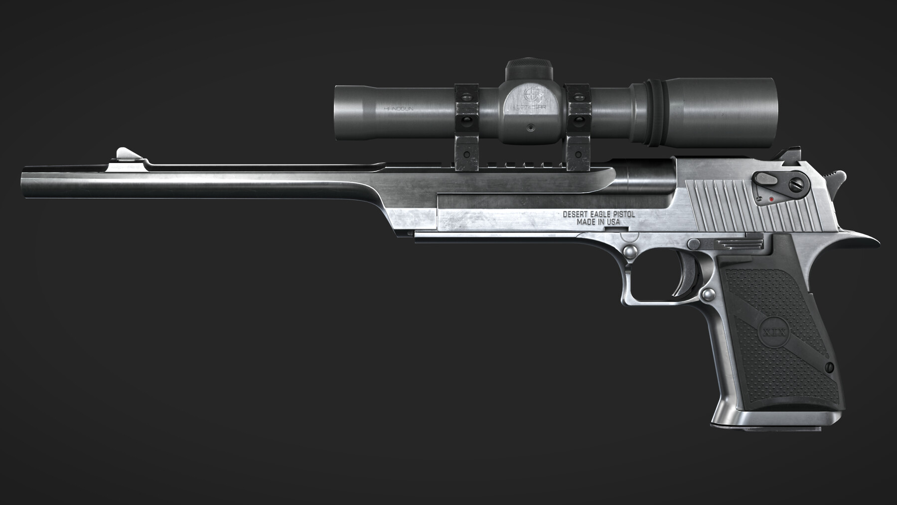 ArtStation Desert Eagle XIX cal.50 Game Assets