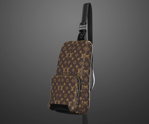 ArtStation - Louis Vuitton BackPack OBJ mtl FBX ZPRJ