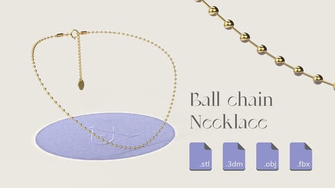 Ball chain - Necklace