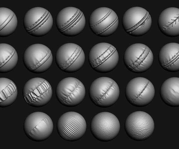 ArtStation - NEW 22 Fabric brushes with FOLDS for Zbrush / Stitch ...