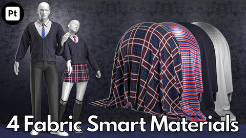 School uniform No.2 : 4 Fabric smart material