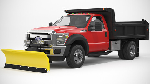 Ford Super Duty 2016 Snow Plow Truck