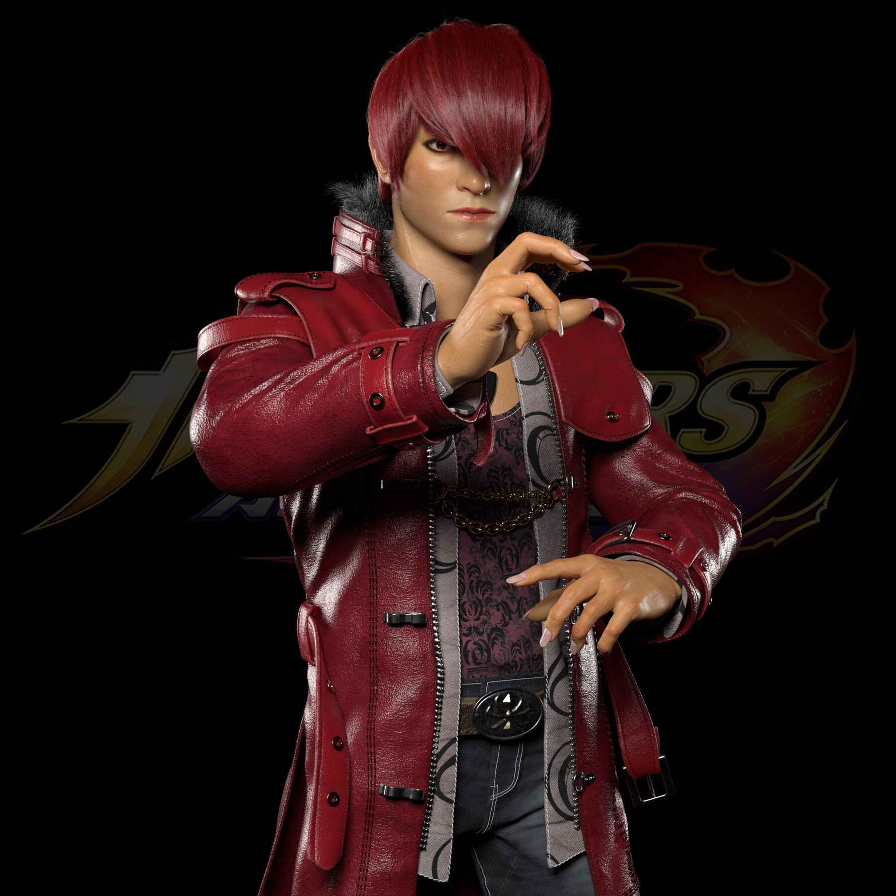 ArtStation - King of Fighter - Iori Yagami