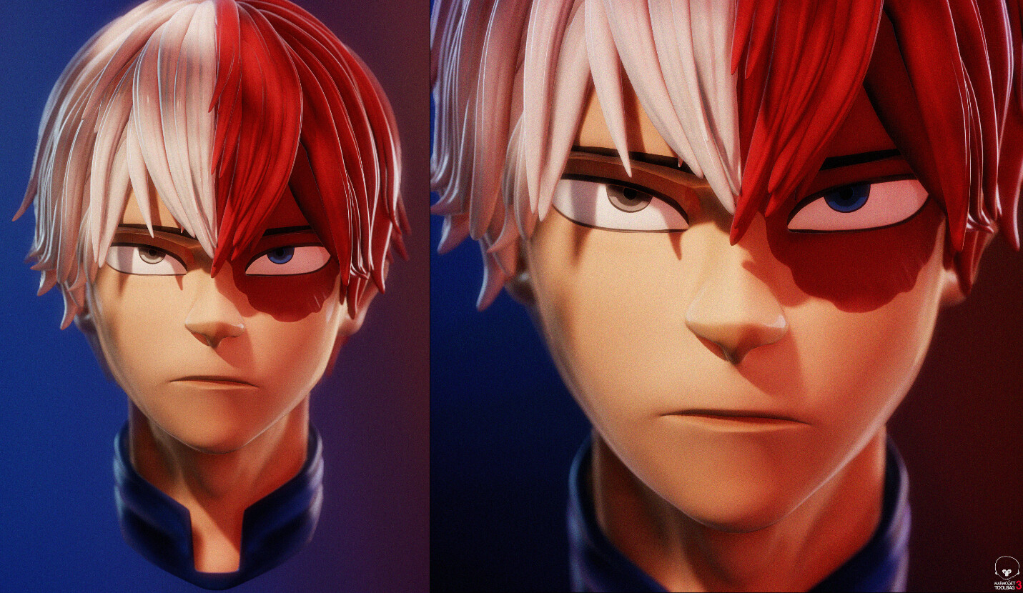 ArtStation - Shoto Todoroki