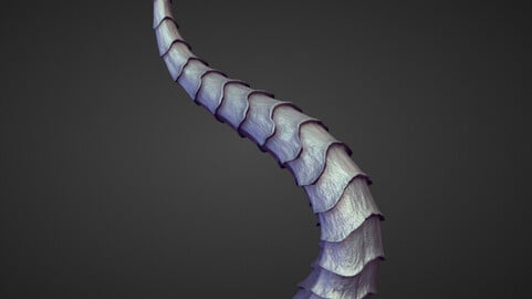 HORN3 high poly sculpt