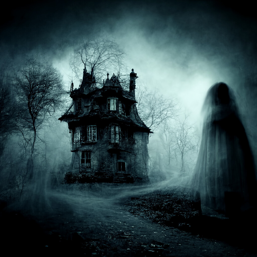 ArtStation - Spooky haunted house | Artworks