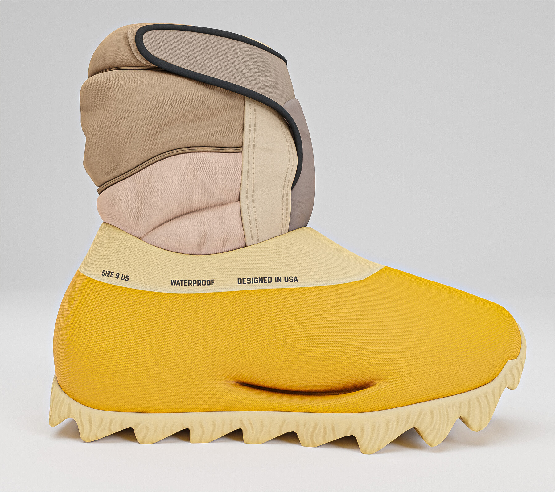 ArtStation - Adidas Yeezy Knit RNR Boot 4 COLORS | Game Assets