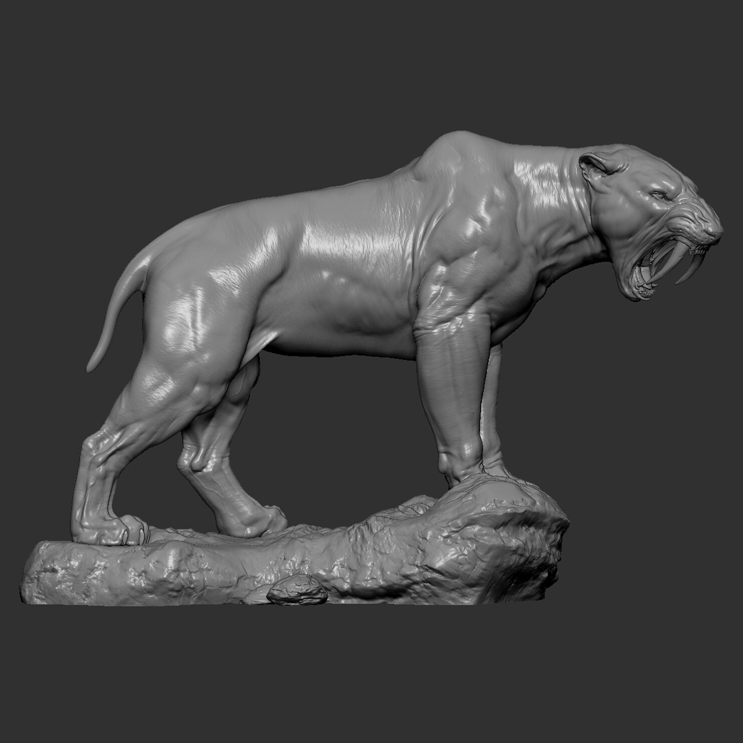 ArtStation - Printable Sabertooth | Resources