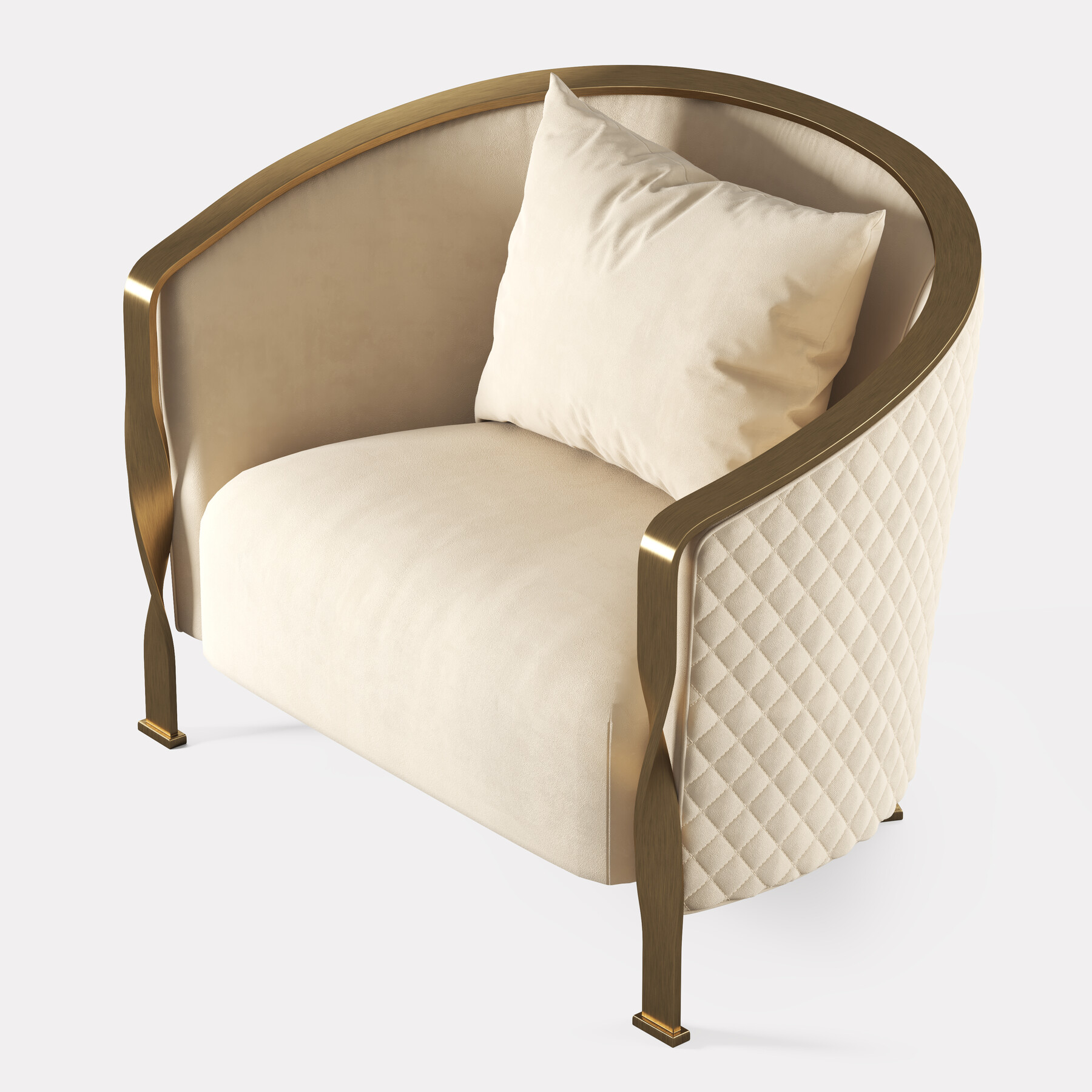 ArtStation - Rugiano Paris Armchair 3d model | Resources