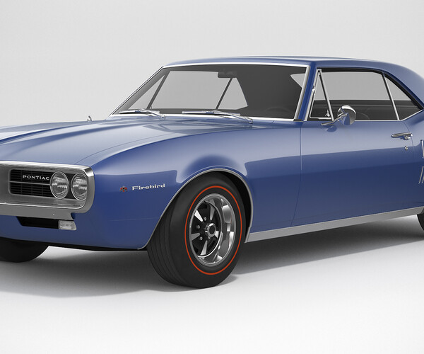 ArtStation - Pontiac Firebird 1967 | Resources