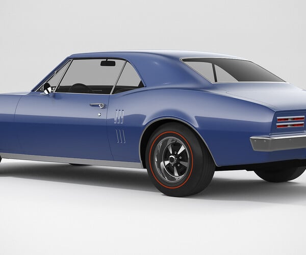 ArtStation - Pontiac Firebird 1967 | Resources