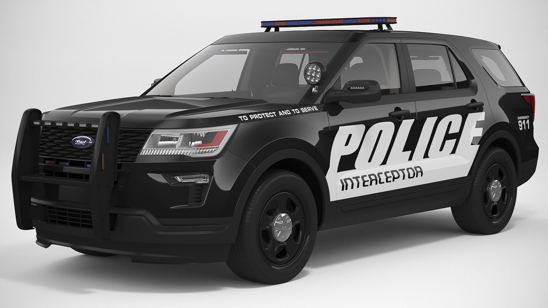 ArtStation - Ford Explorer 2019 Police | Resources