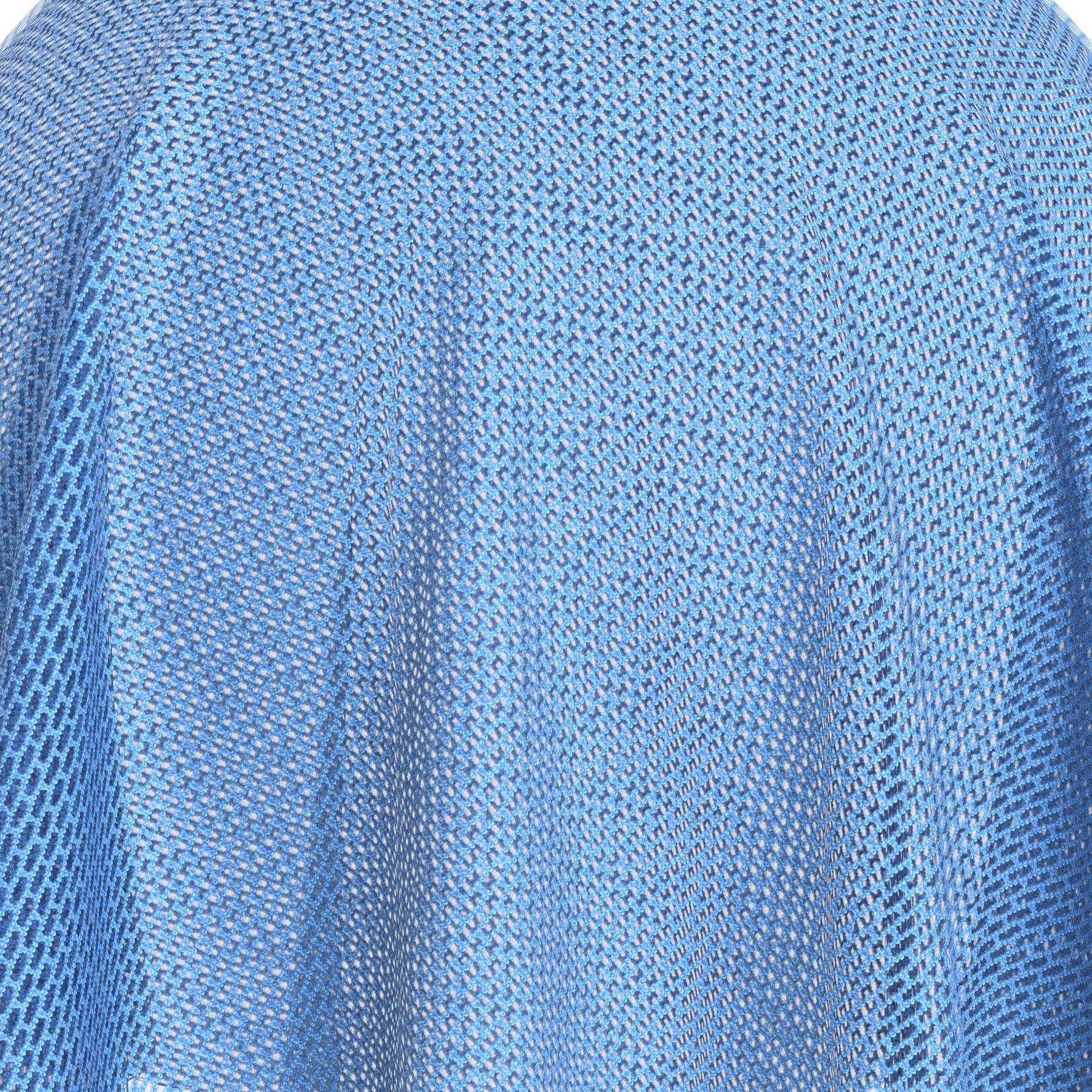 ArtStation Knit Mesh Little Boy Blue Colored Fabric Game Assets