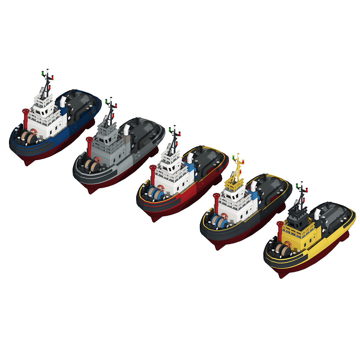 ArtStation - Tug Boat | Game Assets