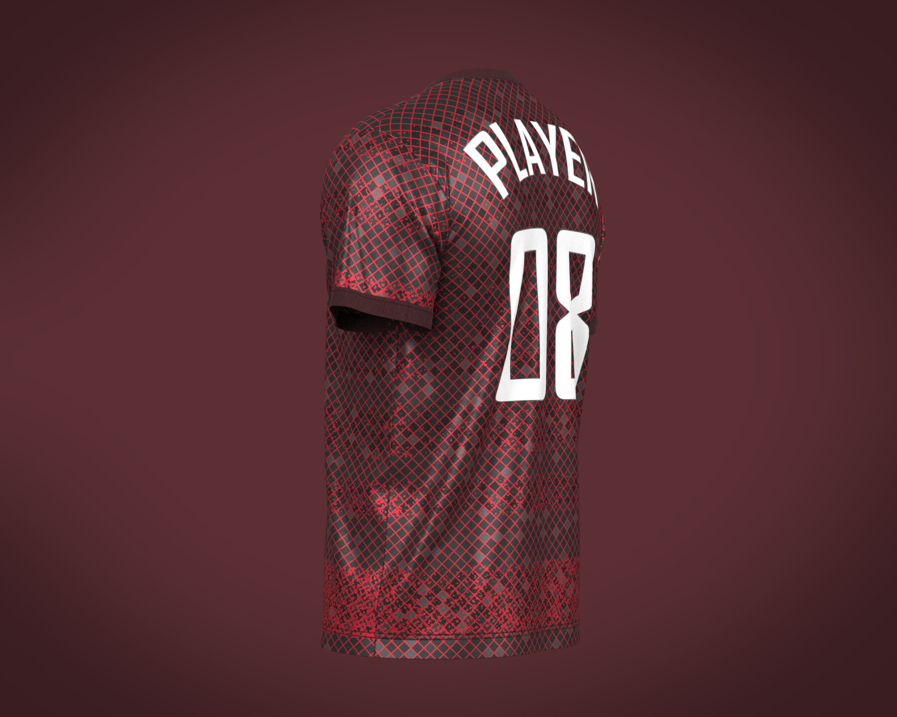 ArtStation - Soccer Red Jersey-08 | Resources