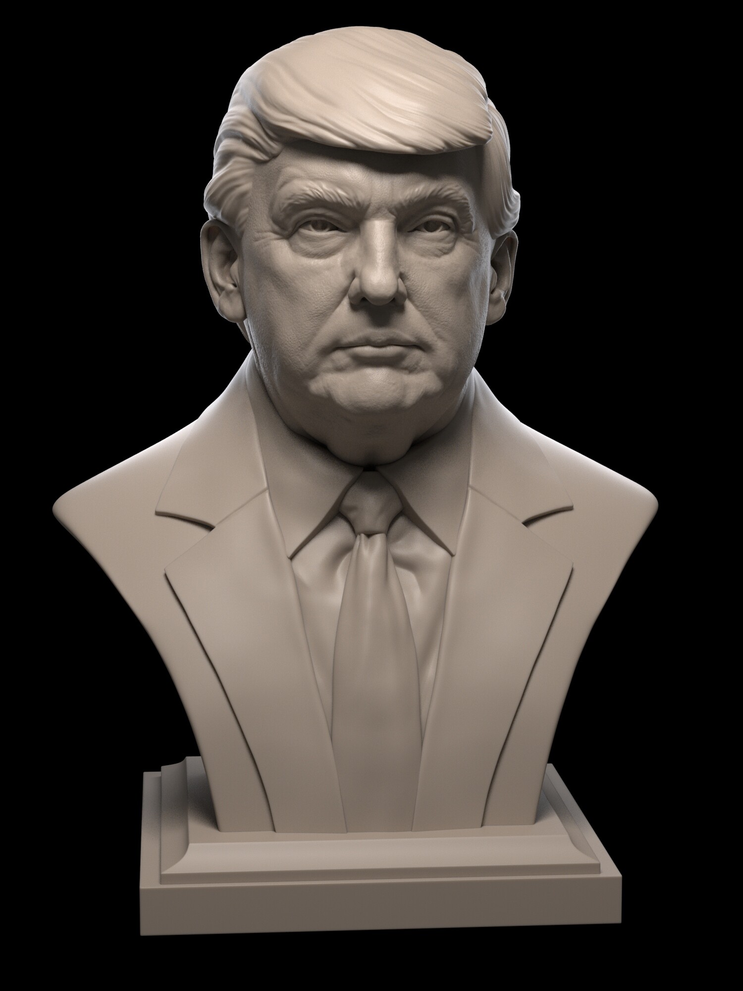 ArtStation - Donald Trump Bust 3D print | Resources