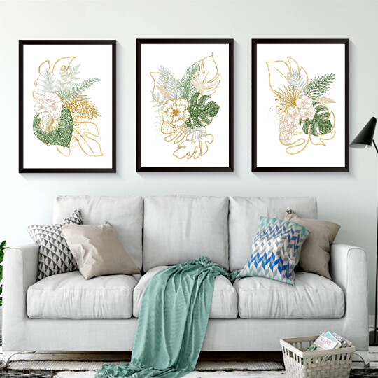 ArtStation - Watercolor Print Set of 3 | Gallery Wall Art | Watercolor ...