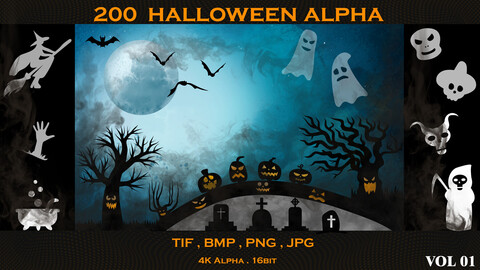 200  Halloween Alpha