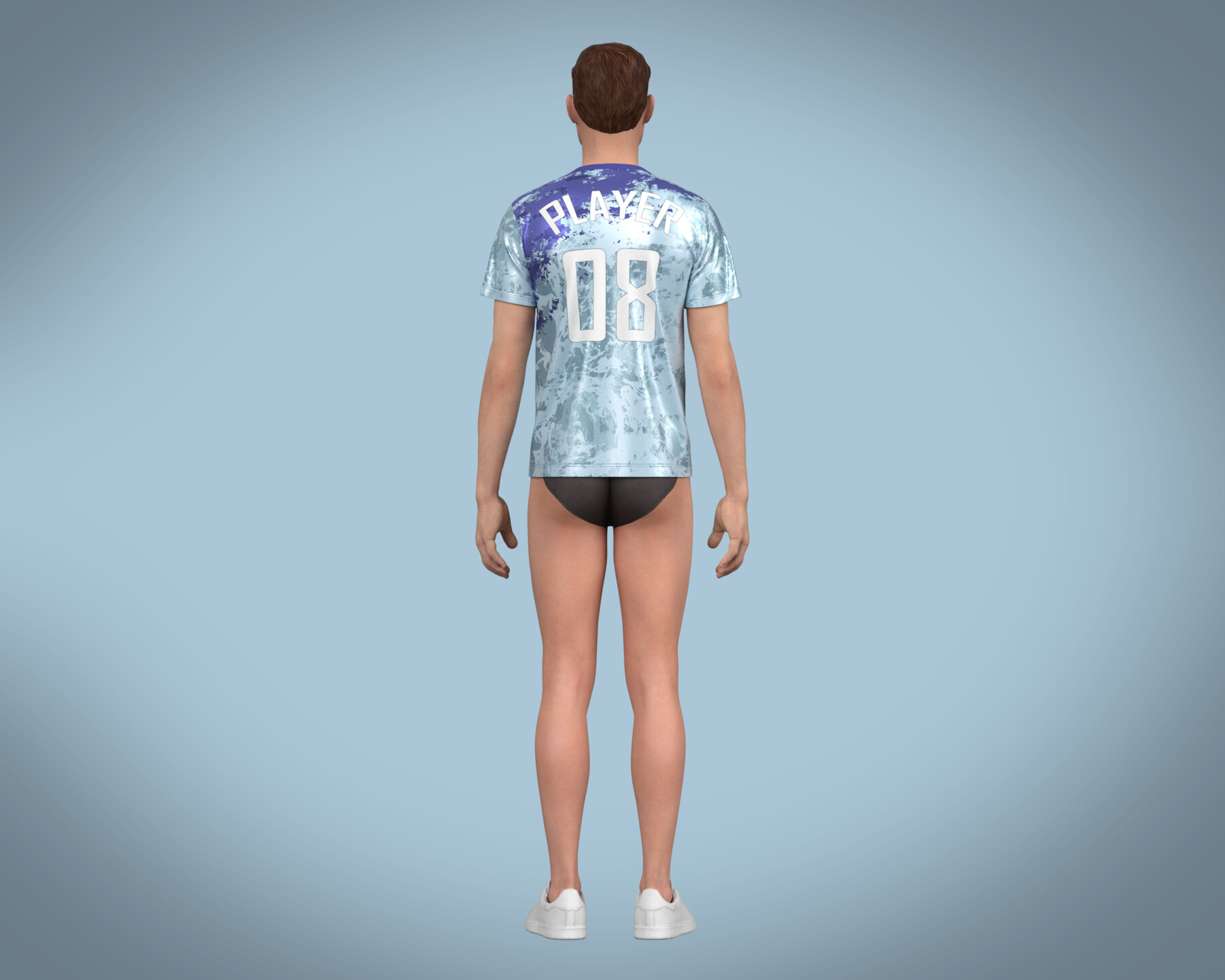 ArtStation - Soccer Sports Jersey Player-08 | Resources
