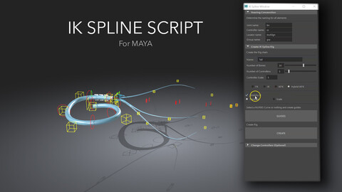 IK Spline script maya