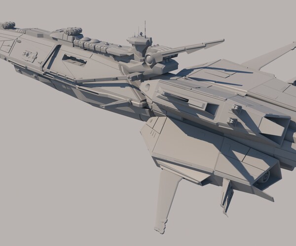 ArtStation - SET Sci Fi Spaceships | Resources