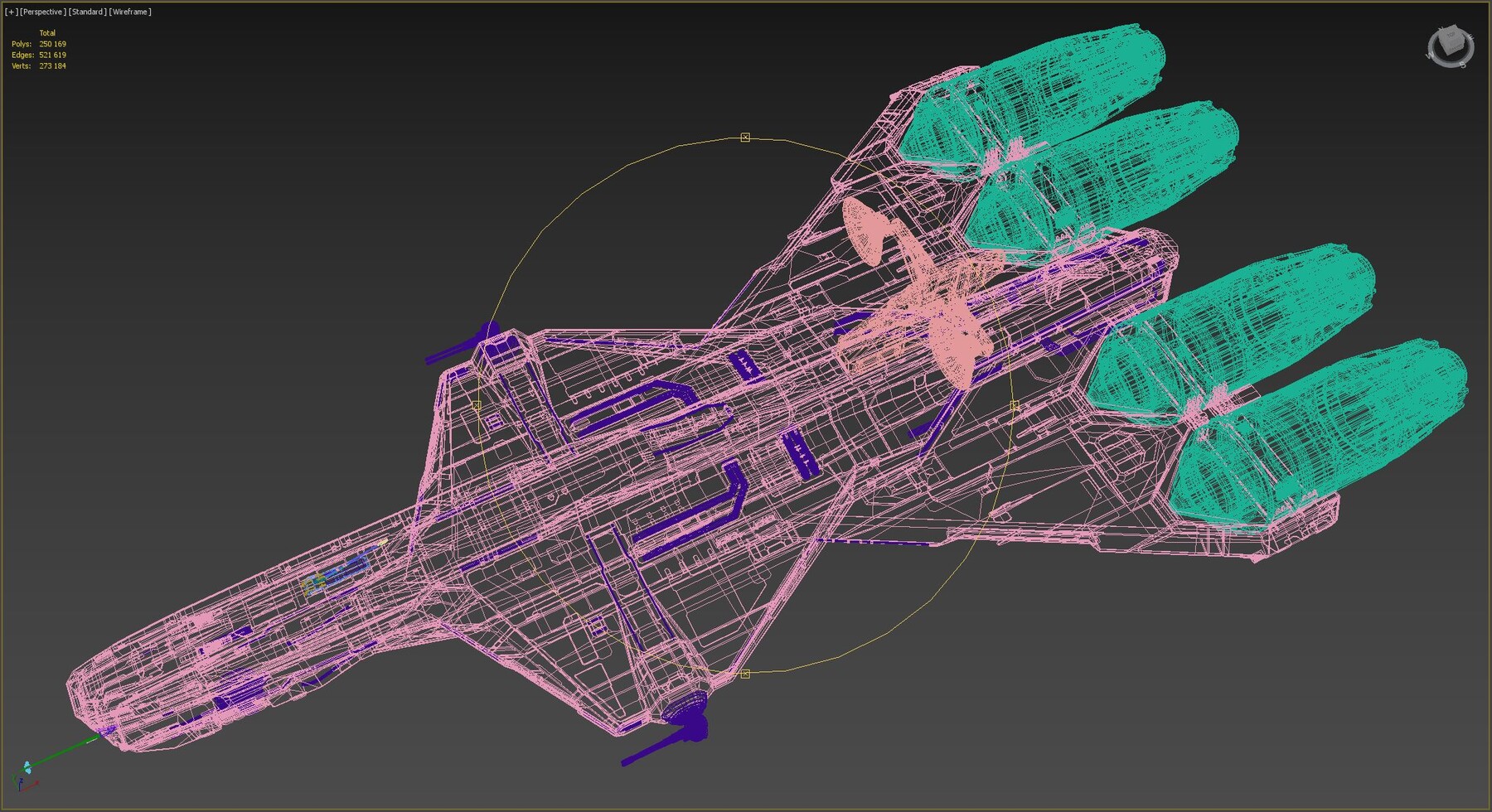 ArtStation Fan ship design. Resources