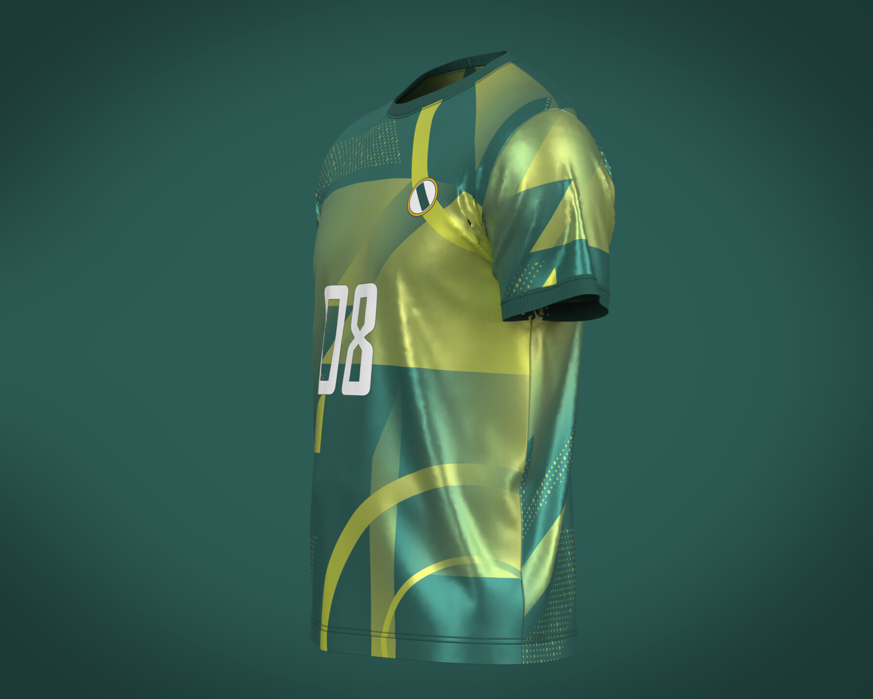 volt green soccer jersey