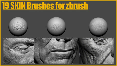 Skin pores for Zbrush