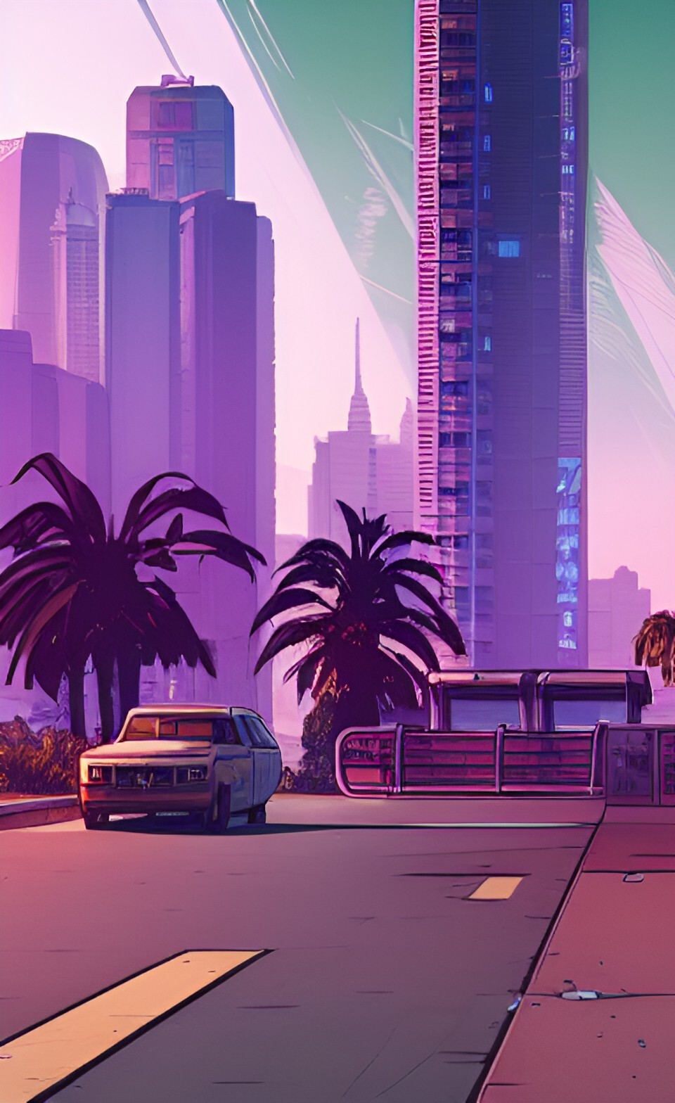 ArtStation - 736 GTA city 9000 jpg pack wombo art | Artworks