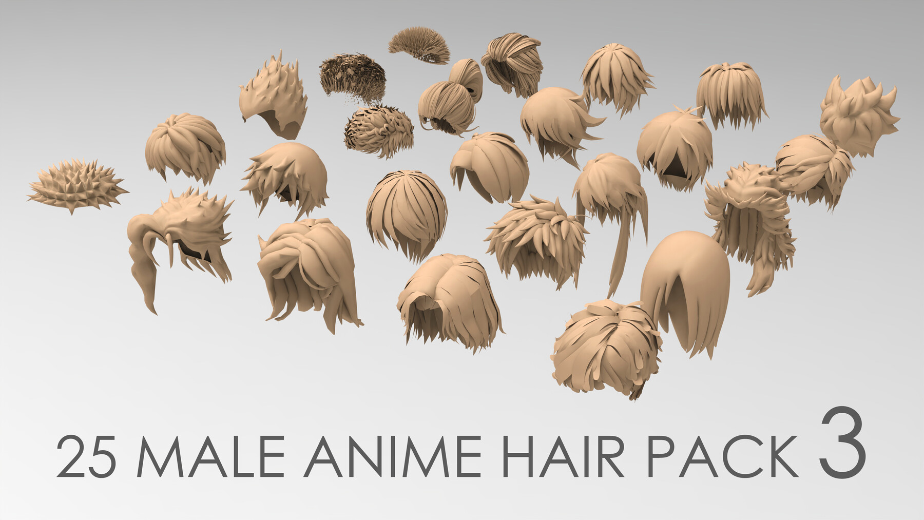 200+ White Hair Male Anime/ Illustration Style- Character Reference - Vol.1  by EVERY1 References