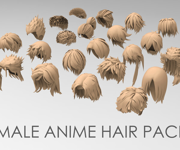 pls make these kind of anime hairstyles for male players ♥️ :  r/AvakinOfficial