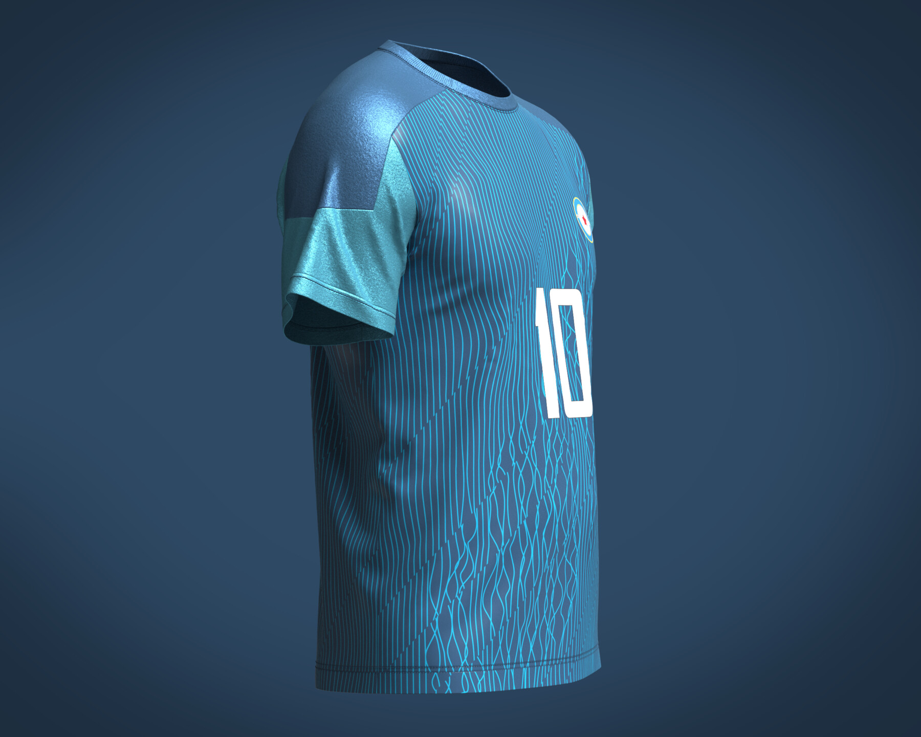 ArtStation - Soccer Jersey Player-10