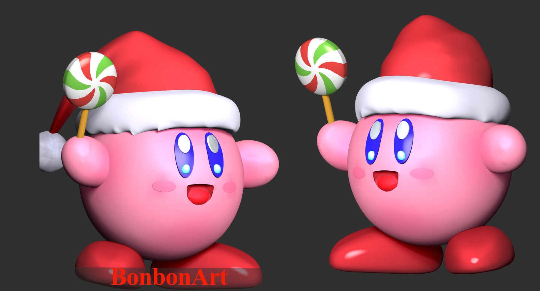 ArtStation Kirby Christmas Resources