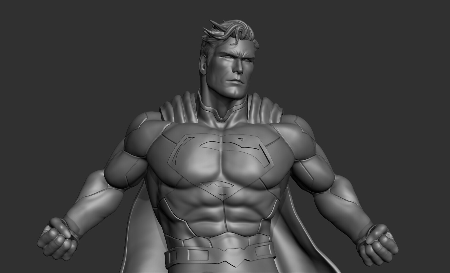 ArtStation - New 52 Superman fanart 3D model | Resources