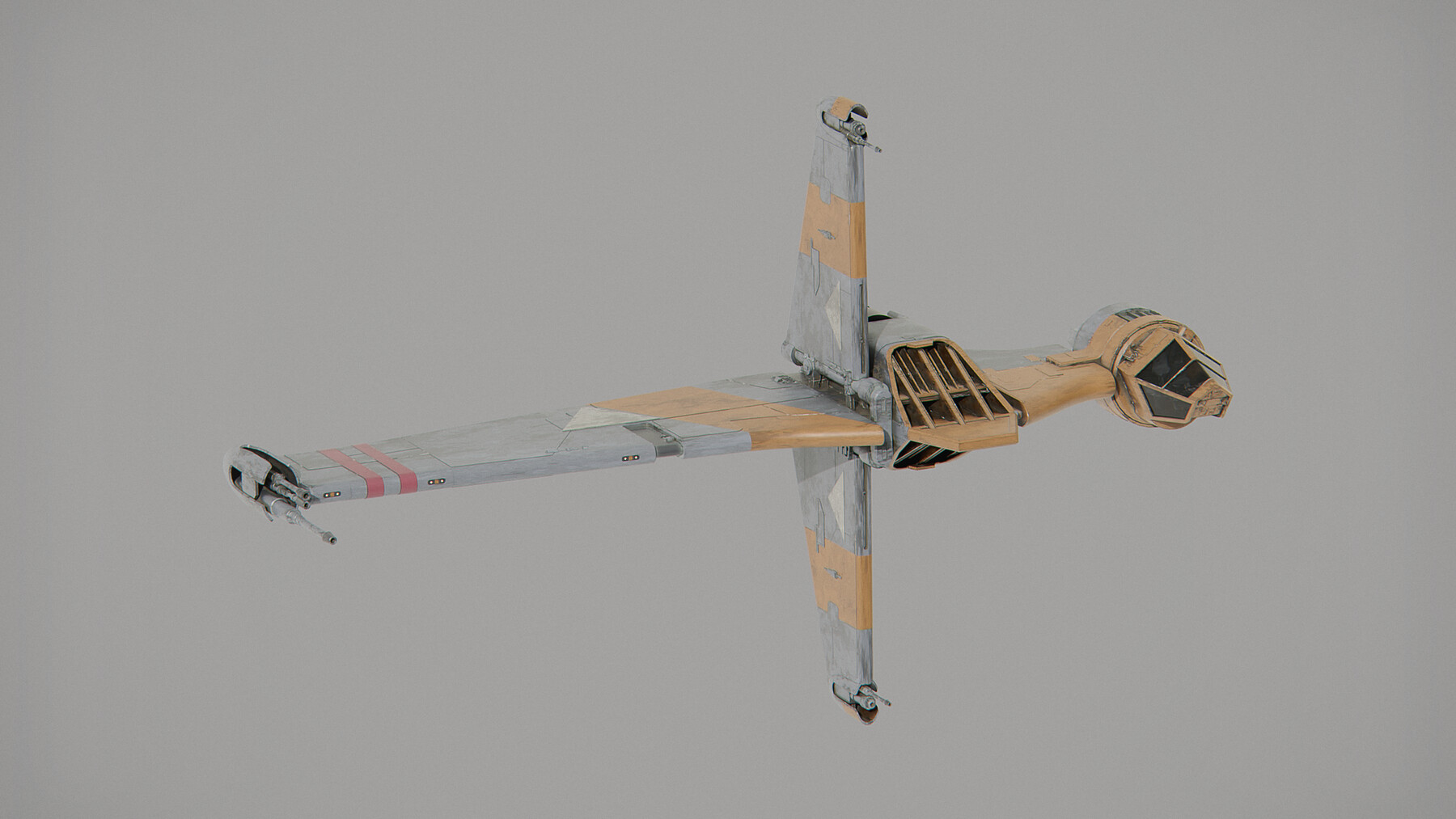 Digital Shipyard - Resistance B-wing Starfighter - Star Wars