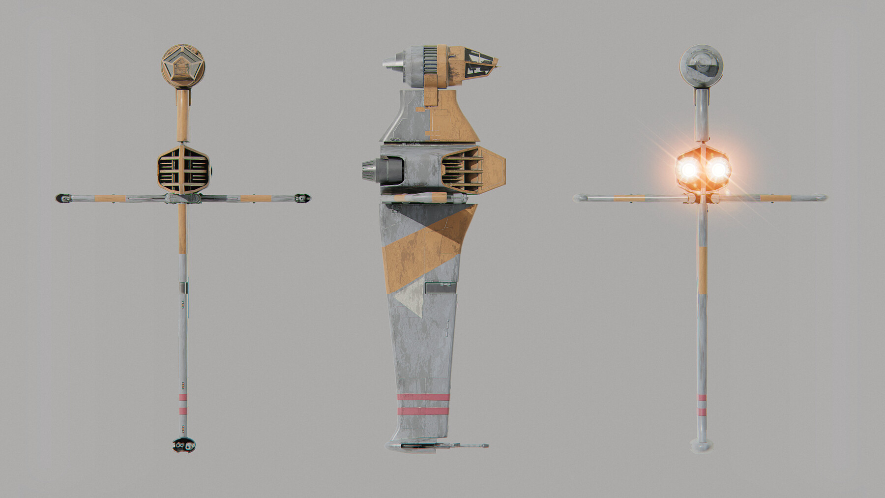 Digital Shipyard - Resistance B-wing Starfighter - Star Wars