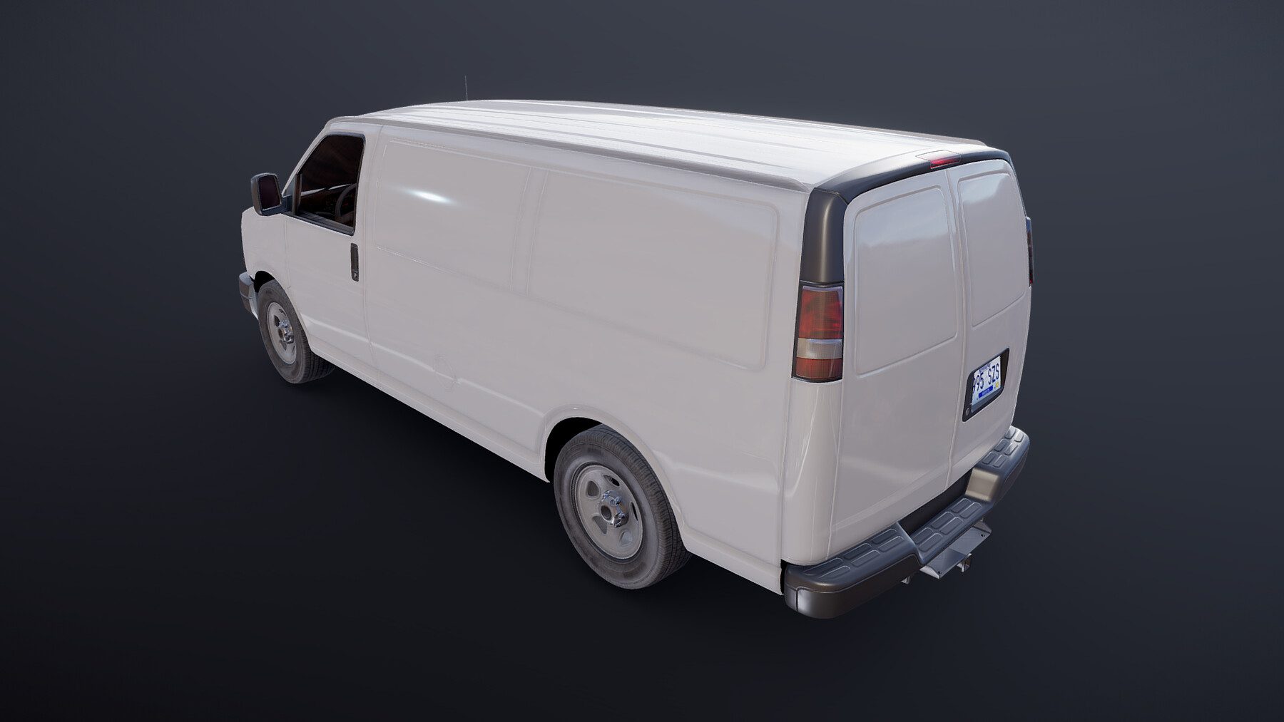 ArtStation - Generic industrial van | Game Assets